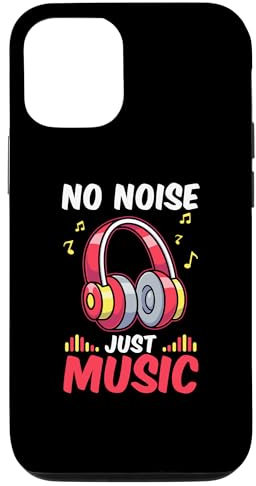 Hülle für iPhone 13 Pro Silent Disco Kopfhörer Kein Lärm Nur Musik