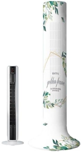 Keuyeo Fan Cover Tower Dust Standing Stand Protector Storage Waterproof Cooling Protecting Vertical Fans Outdoor Inclusive All Floor