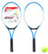 Kinder Tennisschläger 21 Zoll, Tennisschlägerset Kinder mit 2 Tennisschläger und 1 Ball, Aluminiumlegierung Tennisschläger und Ball Set für 2 Spieler, Tennis Trainingsset für Anfänger Junge Mädchen