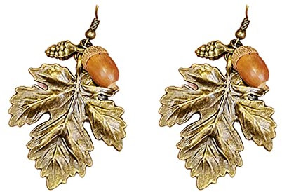 Zxfdsfdbnm Baumeln Ohrringe Vintage Holz Eichel Tropfen Ohrringe Quasten Ethnischen Stil Ohrringe Für Frauen Mädchen Schmuck Charme