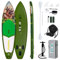 FunWater 10' &11' Stand Up Paddle Board Sup Board, Aufblasbares Stand Up Paddle Board für Erwachsene, Alle Fähigkeiten mit Aller Zubehör (10'6 SCHÄFERHUND-Grün&Weiß)