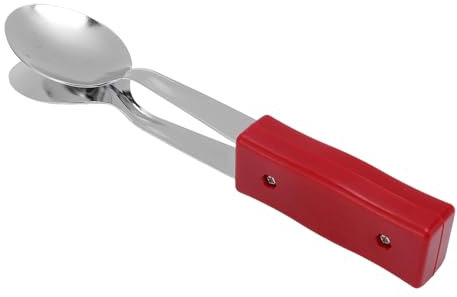 Musical Spoons Percussion Instrument with Handle, 8 Inch Stainless Steel Musical Spoons, Traditional Irish Percussion Instrument