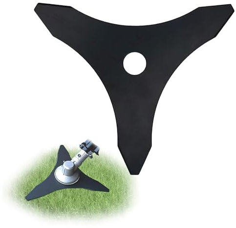 Disco Desbrozadora 3 Dientes, Darryy Cuchilla de Desbrozadora para Maleza, Cabezal Desbrozadora Universal, cuchilla Cortadora Desbrozadora, Accesorios para Desbrozadora 25.4mm (3mm, Ø300mm)