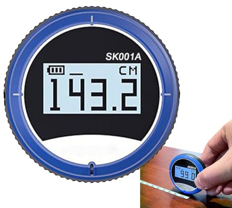 Digitale Rollbandmaß Messgerät Mit LCD Anzeige