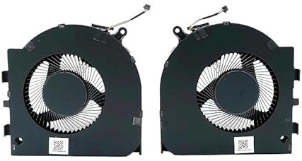 FDMOZRE Laptop CPU GPU Cooling Fan Cooler for Razer for Blade 18 RZ09-0484 2023 2024 Series FQAD FQAF DFS2400129S0T DFS2012129S0T(A pair fan)