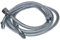 Franco belge - Latiguillos gasoil - H3/8 x M1/4 codo 90° lg 900mm (2 piezas) - : 183005