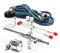 Wiltec Kit Pistolet aérographe professionnel Modèle 134K – Action double DA – avec Buses 0,2/0,3/0,5 mm – Godets 7/20 ml – Tatouage, bronzage, maquillage, modélisme airbrush