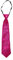 Party Factory Pailletten Krawatte, pink Glitzer, 37cm, für Damen und Herren, Glamour Accessoire, Halsbinder für Karneval
