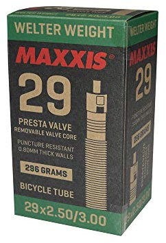 Maxxis Unisex – Erwachsene WelterWeight Plus Schlauch, schwarz, 1size