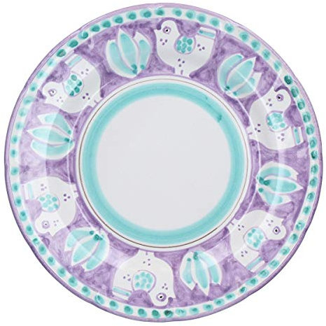 APICELLA VIETRI PIATTO PIANO AMERICANO LILLA CM. 29 GALLINA Mod. APIC.PPIANOAMEGAL LILLA