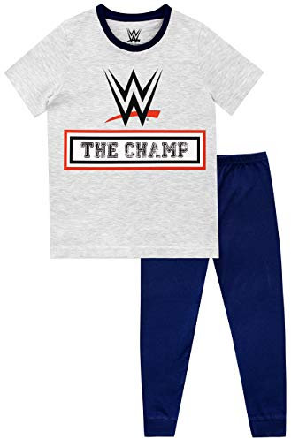 WWE Pigiama a Maniche Corte per Ragazzi World Wrestling Entertainment Multicolore 9-10 Anni