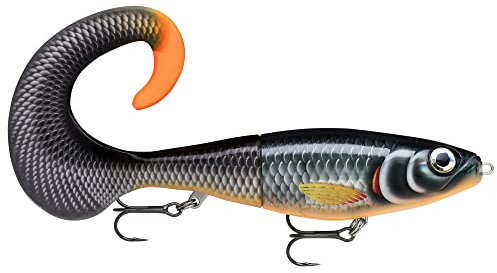 Rapala Unisex-Adult X-Rap Otus Angelköder-Kunstköder mit ABS-Körper und weichem PVC-Fischschwanz-Süßwasser Spinnköder-Lauftiefe 0.5-1m-Fischköder 17cm, Hergestellt in Estland-Halloween, 17 cm / 40g