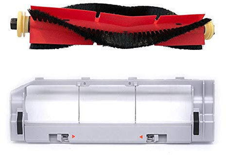 Cepillo principal de rodillo extraíble con cubierta para Xiaomi Mi Robot Aspiradora Accesorios Piezas
