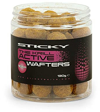 Sticky Baits The Krill Active Wafter Tub 130g Fishing (20mm)