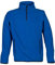 JRC Torino 993117 Felpa in Pile antipilling da Uomo 100% Poliestere Chiusura Zip Corta nastrata Tasche Laterali Blu Royal (L)