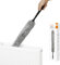 Aieve Radiator Cleaner Brush, 73cm Radiator Brush, Flexible Soft Long Cleaning Duster for Heater & Dryer Lint & Washing Machine (Gray)