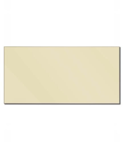 Banjado Glas Magnettafel 120x60cm - Magnetwand und Memoboard für Küche, Büro, Kinderzimmer - Inkl. 4 Magnete & Montageset - Beige