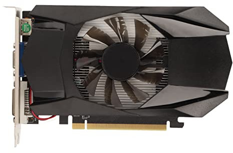 Yctze Carte Graphique 4 Go GDDR5, 128 Bits pour AMD pour Radeon HD 7670, Interface HDMI/DP/DVI, Prise en Charge de la Carte Graphique D'ordinateur PCI Express X16 2.1, Prise en Charge de DirectX 11