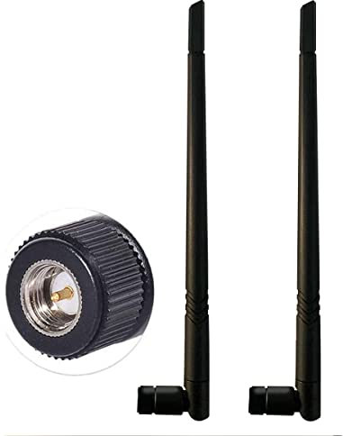 5-8 dBi High Gain External 4G/5G SMA Antenna WiFi Antenna for Cisco, Cradlepoint, Netgear, Pepwave, MoFi, CalAmp, Digi, Sierra and Other Routers & Modems 2 Pack