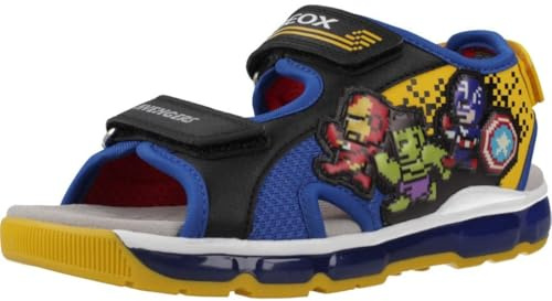 Geox J Sandal Android Boy, Sandalia Niños