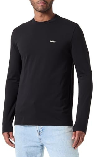 BOSS Men's Tee Long T_Shirt, Black5,