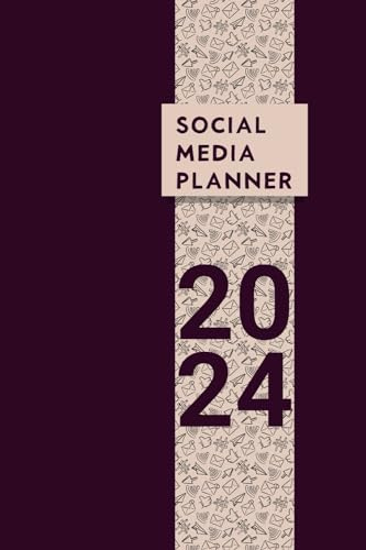 Agenda Social Media Planner | Guida Strategica Digital Marketing | Calendario Editoriale | Tracker Adv Sponsorizzate Mensile | Pianifica Ed Organizza ... e Monitora La Crescita Del Tuo Business