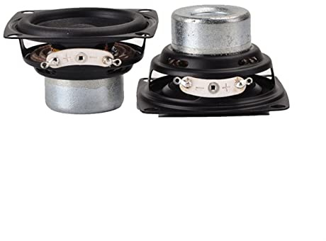 UNNIQ 2pcs 2 Inch Hifi Usb Speaker Unit 4 Ohm 10W 53mm Portable Pc TV Mini Music Speakers 20 Core Sound Bar Full Range Loudspeaker bookshelf speaker