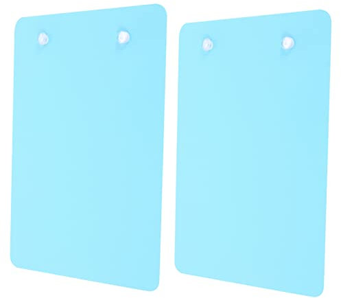 Housoutil 2stücke Blaue Kunststoff Laichplatten Mit Saugnapf Für Aquarium Fischzucht Langlebige Aufzuchtoberfläche Für Skalare Und Diskusfische Zur Eiablage Und Vermehrung