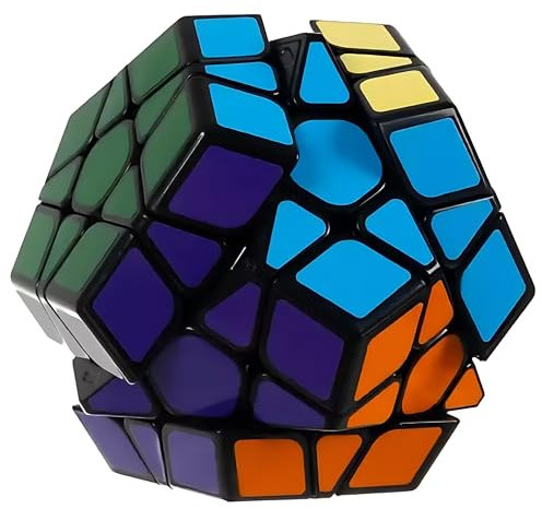 PTIT'GÉNIE - Dodekaeder – Spiel, Speed, Zauberwürfel – manuelle Fähigkeiten, geistige Stimulation, Problemlösung, 7,5 x 9 x 8 cm