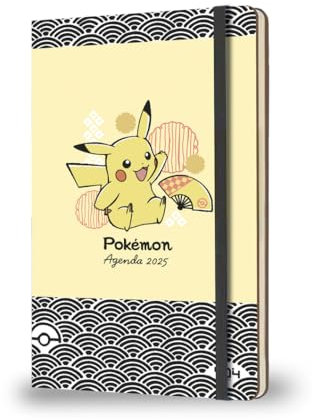 Agenda semainier Pokémon 2025 Pikachu