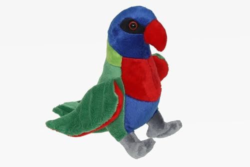 Cornelißen Kuscheltier Pracht Lori Papagei Vogel Höhe 18 cm Bunt 1017099