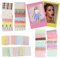XUZOPIM 60 Pcs Bunte Film Aufkleber Set Foto-Deko-Sticker Für Instax Mini 7S/8/26/50S/90 Sofortbildkamera