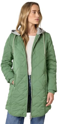 Street One Damen Jacke mit Abnehmbarer Kapuze