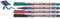 edding 363 Whiteboardmarker Set - bunte Farben - 4 Whiteboard Stifte - Keilspitze 1-5 mm - Boardmarker abwischbar - für Whiteboard, Flipchart, Magnettafel, Memoboard - Sketchnotes - nachfüllbar