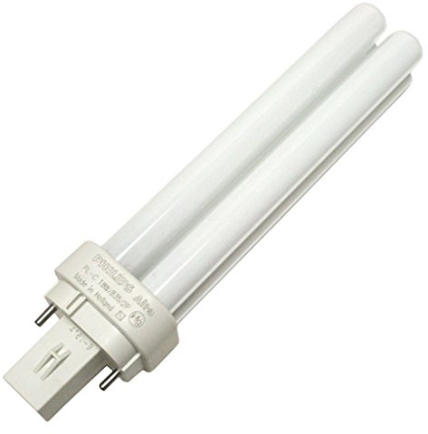 Philips Lighting PL-C 18W/835/2P/ALTO 10PK Cluster Compact Fluorescent Lamp, 18 W, CFL-NI Lamp, G24d-2 Lamp Base