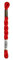Anchor Perlgarn Stärke 5 4585000-00046 rot Stickgarn, 100 % Baumwolle, 5g Strängchen