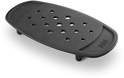 Weber Original Gourmet BBQ System Halter, schwarz, 30.47 x 15.23 x 1.35 cm, 8845