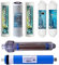 Planet-Aqua Ersatzfilter Set mit negativ Ionen Filter und 75GPD Membrane für 7 stufige Umkehrosmose Anlagen und Wasserfiltersyster
