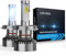 KOYOSO Ampoules H4 LED 20000LM 120W pour 12V Automobiles, 6000K Blanc