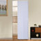 PananaHome PVC Internal Folding Door Magnetic Catch Gloss Concertina Accordion Thick 6mm White