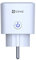 EZVIZ T30 WLAN Smart Plug mit Fernbedienung, Mini Size Smart Plug ohne Hub, funktioniert mit Mobilgeräten, kompatibel mit Alexa, Amazon Echo und Google Home, T30-B, weiß