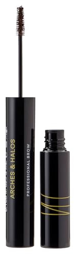 Arches & Halos Microfiber Tinted Brow Mousse in Warm Brown, 0.11 oz