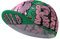 Bikingbros Skull Cycling Cap - Polyester Skeleton Cycling Hat-Under Helmet - Funny Cycling Helmet Liner Breathable&Sweat Uptake One Size