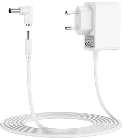 Adaptateur Secteur pour VTech 80-002181, Chargeur 6V/7.5V Transformateur pour Compatible avec Kidimagic Starlight Reveil Etoile, KidiMagic Music, Kidi DJ Mix/Super Star DJ Studio/Superstar LightShow