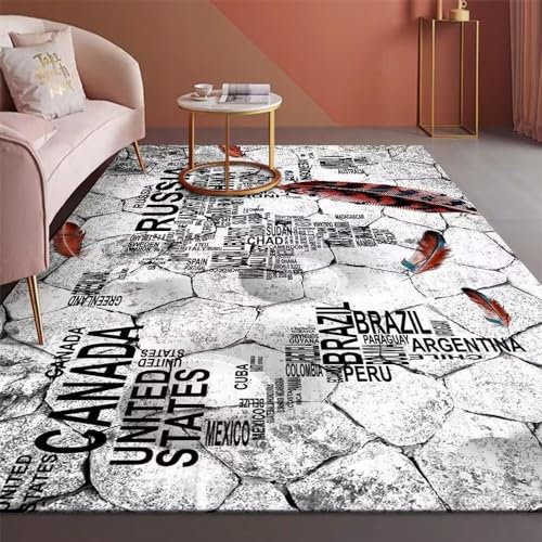 Kunsen kinderzimmer Teppich Hohe Knappheit flurteppich grau Günstiger Dekoration Wohnung modern50X80CM