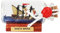 FLADO Ship in Bottle Model, Finished Model Ship In A Glass Bottle, Children's Birthday Gifts, Home Study Room Desktop Decoration Ornaments (6.5 * 2.5 * 3.5Cm)