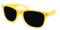 WS UK Adults Classic Sunglasses with UV400 Protection - Unisex (Yellow)