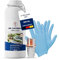 Charlott Dr. Rauwald Grillgel – 500 ml Set inkl. dosierbarem Silikonpinsel & Handschuhen – Entfernt hartnäckige Verschmutzungen mühelos – Grill- & BBQ Reiniger – Made in Germany
