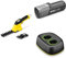 Kärcher Akku-Gras- und Strauchschere GSH 4-4 Plus, 8 cm Grasmesser, 11 cm Strauchmesser, bis zu 600 m pro Akkuladung, mit Kärcher Battery Power 4/25 Lithium-Ionen-Akku und Schnellladegerät