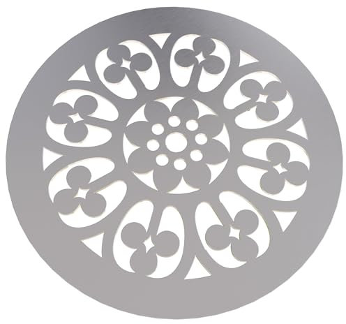 Mandala G0034 Grille de rechange ronde pour barbecue à chaîne de Weber, Napoléon, Rösle - Diamètre : 45 cm - Pour barbecue de 47 cm